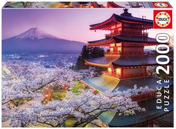 Imagen de Puzzle de 2000 piezas monte Fuji Japón de Educa