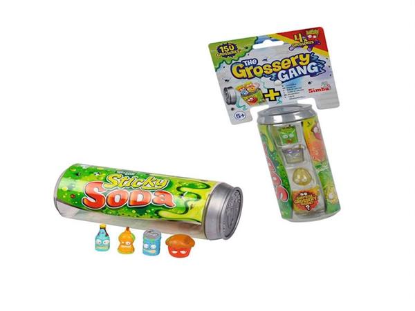 Imagen de Grossey Gang lata refresco 4 figuras Simba Smoby
