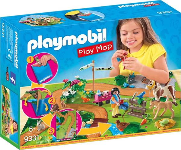Imagen de Playmobil Play Map Paseo con Ponis