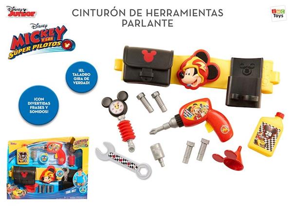 Imagen de Cinturón de herramientas Mickey y los súperpilotos Imc Toys