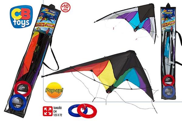 Imagen de Cometa Stunt Kite Pop-Up Magic Color Baby