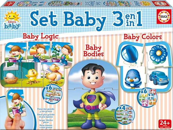 Imagen de Puzzle Baby 3 en 1 de Educa