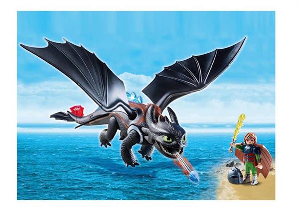 Imagen de Playmobil Dragons Hipo y Desdentao Como entrenar a tu dragón