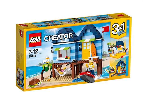 Imagen de Lego Creator vacaciones en la playa.