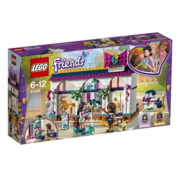 Imagen de Lego Friends tienda de accesorios de Andrea.