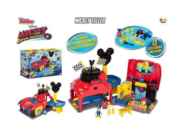 Imagen de Taller Mickey roadster luces, sonidos y accesorios Imc Toys