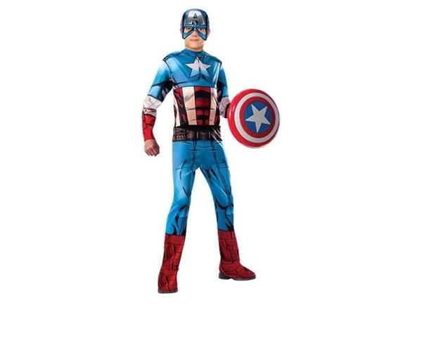 Imagen de Rubies Disfraz Capitán America Avengers Talla L (8/10 Años)