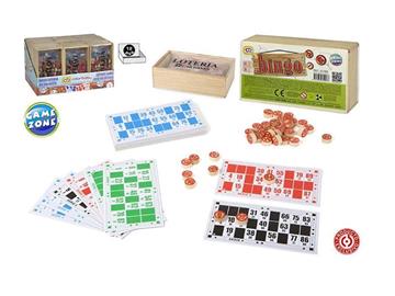 Imagen de Set Loteria Madera - 36 Cartones Color Baby