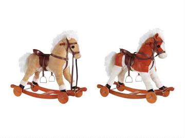 Imagen de Caballo Balancin con Ruedas y sonidos Creaciones Llopis
