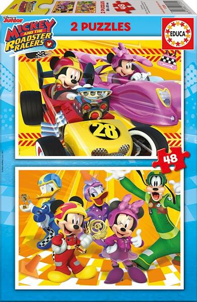 Imagen de Puzzle 2X48 Mickey Roadster Racers Educa