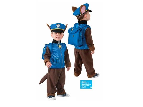 Imagen de Rubies Disfraz Infantil Paw Patrol Chase Talla T (1/2 Años)