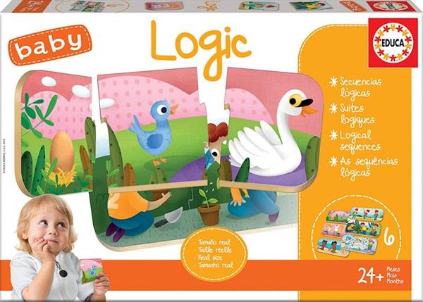 Imagen de Juego Baby Logic Aprende A Ordenar Secuencias Educa