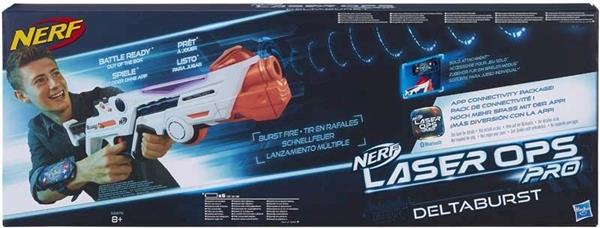 Imagen de Pistola Nerf  Laser Ops Deltaburst con luces y sonidos hasbro