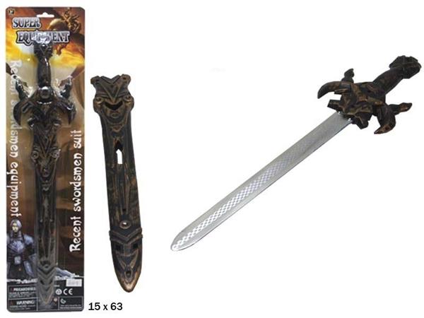 Espada Medieval Con Funda - Juguettos