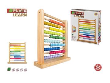 Imagen de Ábaco Madera Color Baby