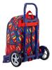 Imagen de Mochila Escolar Spiderman carrito Evolution Safta
