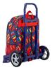Imagen de Mochila Escolar Spiderman carrito Evolution Safta