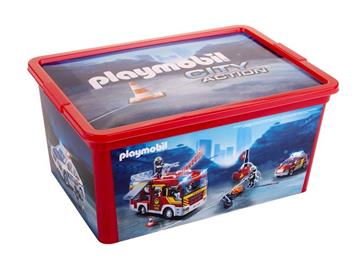 caja guardar playmobil