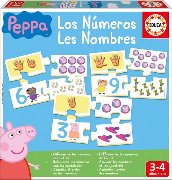 Imagen de Juego Aprendo Los Números con Peppa Pig de Educa