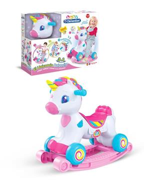 Imagen de Unicornio Balancin 3 en 1 centro de actividades con voz de Clementoni