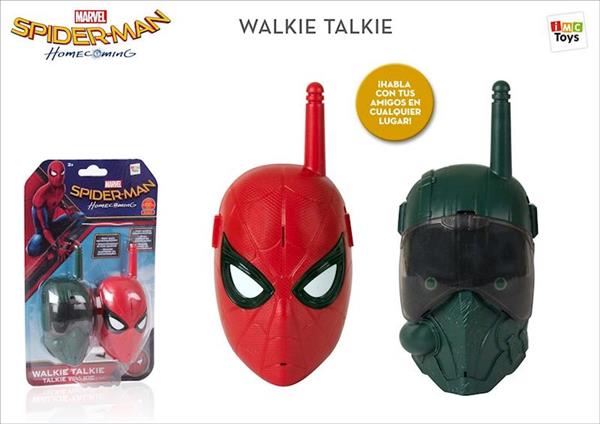 Imagen de Walkitalkie cara Spiderman y villano Imc Toys