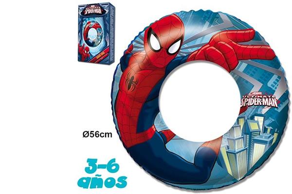 Imagen de Flotador Spiderman 56 Cm Eurojuguetes