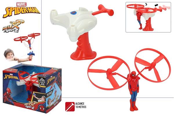 Imagen de Figura Voladora Helix Flyer Spiderman Color Baby