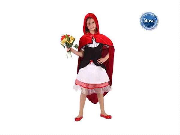 Imagen de Disfraz Infantil De Caperucita Roja Talla 7-9 Años Atosa