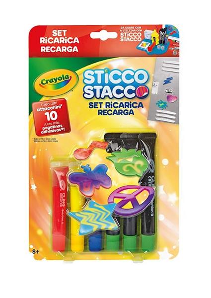 Imagen de Set Recarga - Sticco Stacco Efectos especiales Crayola