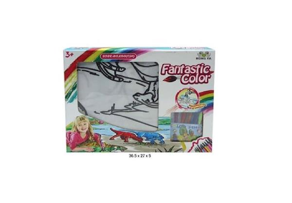 Imagen de Manta Colorear 12 Pcs. Rotuladores Rama Tritton