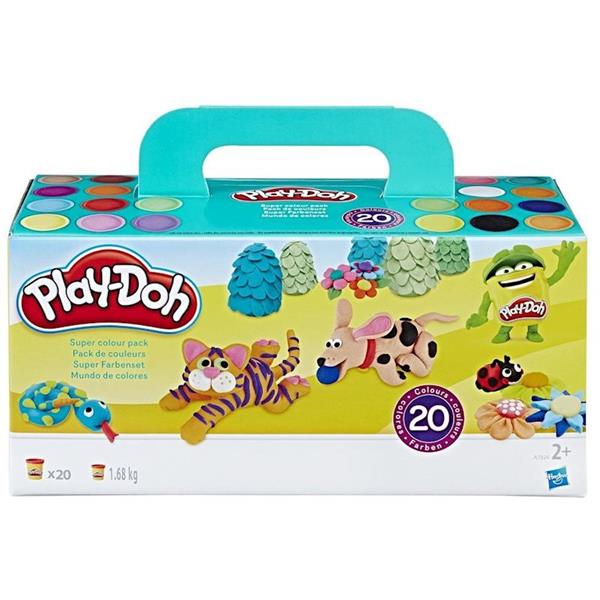 Imagen de Play Doh pack 20 botes Hasbro
