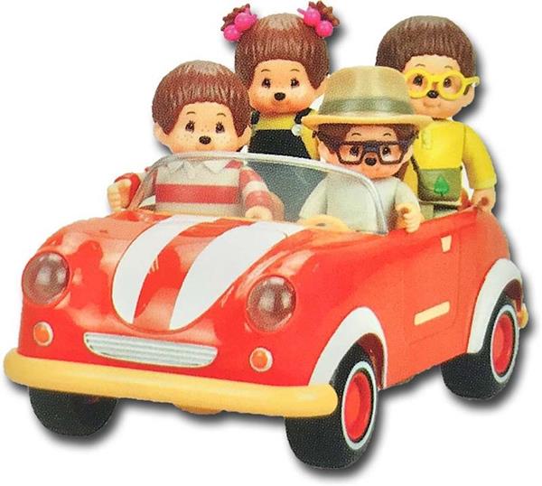Imagen de Vehículo Monchhicar con Figura Articulada Toy Partner