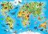 Imagen de Puzzle 150 Mapamundi Animales Educa