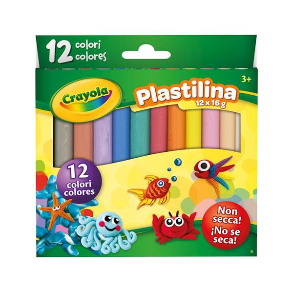Imagen de 12 Plastilinas Colores Brillantes Crayola