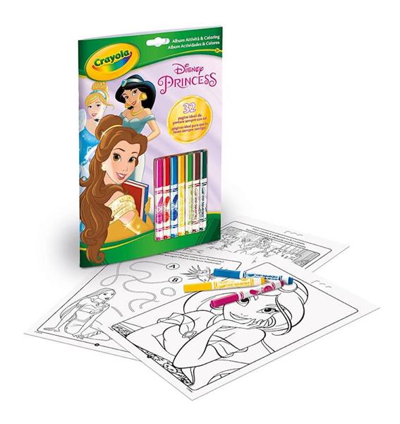 Imagen de Libro actividades Princesas Disney* Crayola