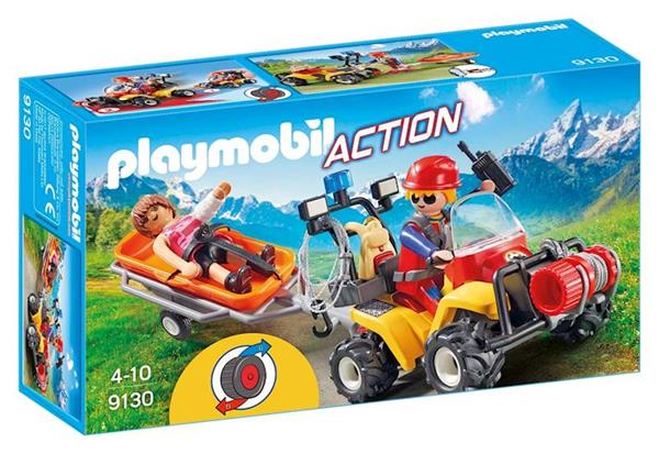 Imagen de Playmobil Action Quad de Rescate de Montaña