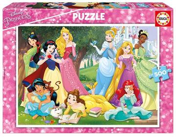 Imagen de Puzzle de 500 piezas Princesas disney de Educa