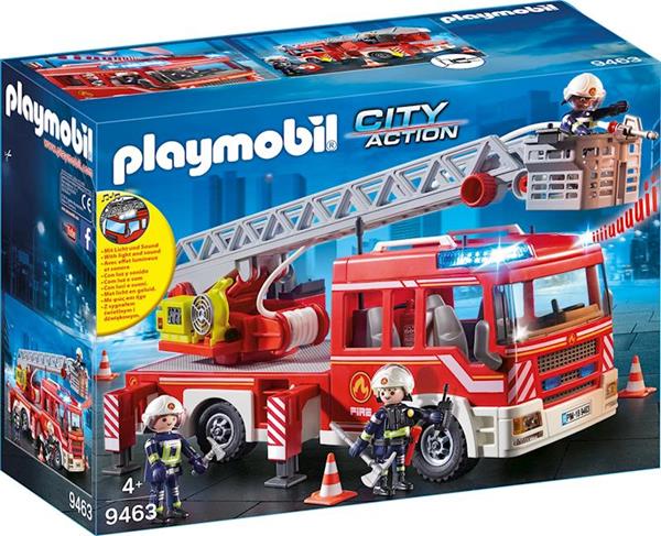 Imagen de Playmobil City Action Camión de Bomberos con Escalera