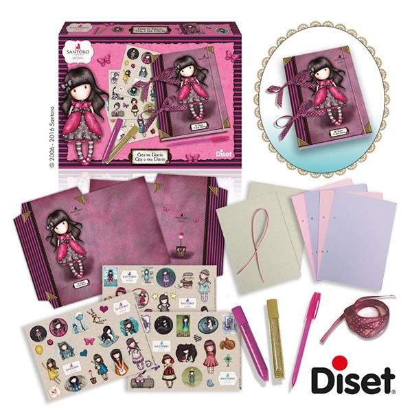 Imagen de Crea Tu Diario Gorjuss para escribir y decorar Diset
