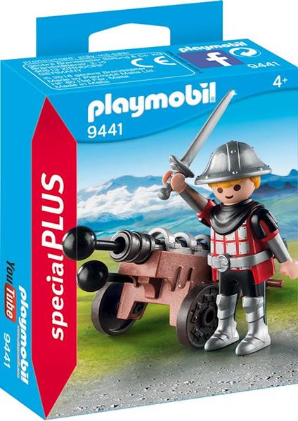 Imagen de Playmobil Special Plus Caballero con Cañón