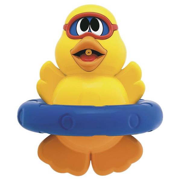 Imagen de Patito Cleo juego de baño salpica y da vueltas Chicco