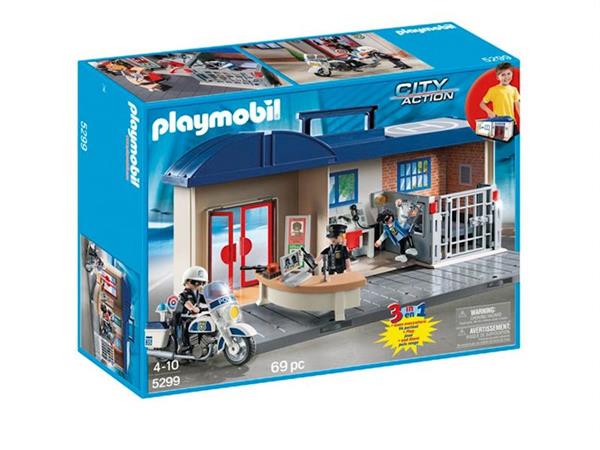 Imagen de Playmobil City Action Maletín Estación de Policía 
