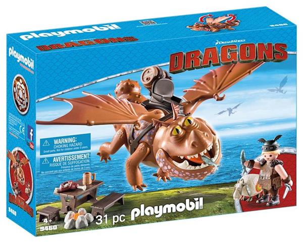 Imagen de Playmobil Como Entrenar a tu Dragón Barrilete y Patapez