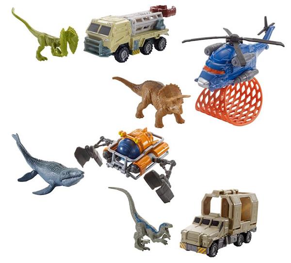 Imagen de Dinosaurio Jurassic World Vehículo Transporte Mattel