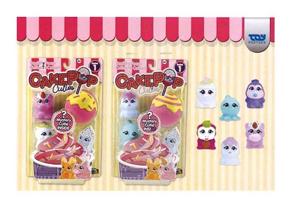 Imagen de Cake Pop Cuties Blister con 3 Cuties Toy Partner