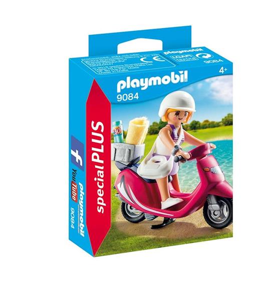 Imagen de Playmobil Special Plus Mujer con Scooter