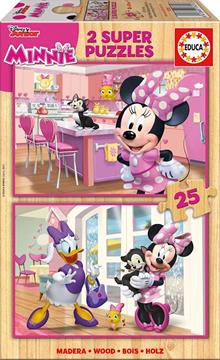 Imagen de Puzzle 2X25 Minnie Happy Helpers Educa