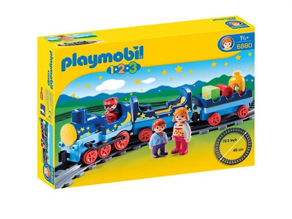 Imagen de Playmobil 1.2.3 Tren con Vías