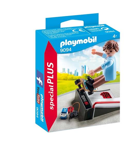 Imagen de Playmobil Special Plus Skater con Rampa