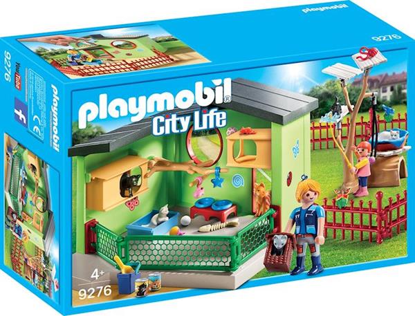 Imagen de Playmobil City Life Refugio para Gatos